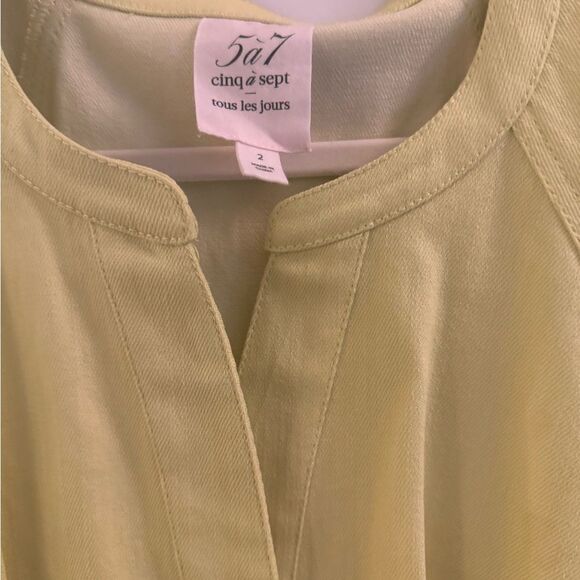 Cinq a Sept Jazmyn Stretch Denim Minidress Sz 2 - Picture 3 of 4